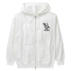 chicodeza by suzuriのただのカモネギ Heavyweight Zip Hoodie