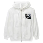 dolphineの空中に浮いてる巨大ギター Heavyweight Zip Hoodie