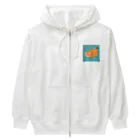 やまめさんのかわにゃん Heavyweight Zip Hoodie