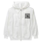 ぶ～にゃんのこかえる君 Heavyweight Zip Hoodie