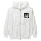 ｋ358のハンサムキャット Heavyweight Zip Hoodie