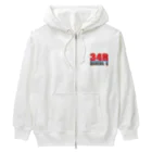 アメリカンベース のエアライングッズ　航空　旅行　羽田空港 Heavyweight Zip Hoodie