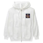 san333333333のNeko Sweets Heavyweight Zip Hoodie