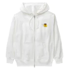 かっちゃん【とんがりにっと】のはらぺこプリンくん Heavyweight Zip Hoodie