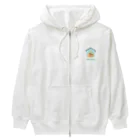 Warm houseのWarm house Heavyweight Zip Hoodie