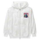 ネコピコshopのアドベンチャーキャット Heavyweight Zip Hoodie