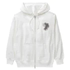 Tentative_Sensationの無意識のデザイン Heavyweight Zip Hoodie