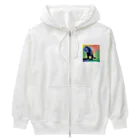 Taiwan_CreatorのOne Elephant Heavyweight Zip Hoodie