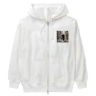 shinshin0214のチャリパンダ Heavyweight Zip Hoodie