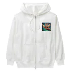 Makoto0510のかわいいモモンガグッズ Heavyweight Zip Hoodie