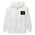 mumusの馬　colorful Heavyweight Zip Hoodie