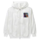 Water_Islandのクールキャット Heavyweight Zip Hoodie