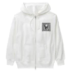 personalのドクロ Heavyweight Zip Hoodie