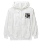 ユカイナミライ舎yukainamirai-miraixxxのRooey Heavyweight Zip Hoodie