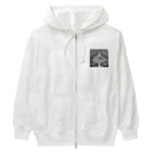 YoMiTの有名な観光スポットイメージ画像：メキシコシティのチャプルテペク公園（メキシコ） Heavyweight Zip Hoodie