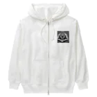 teru8376のイラスト　ゴリラ Heavyweight Zip Hoodie