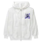 0024aquaのキリスト@2 Heavyweight Zip Hoodie