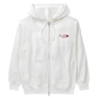 mumusの魚　sequinsred Heavyweight Zip Hoodie