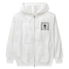 funny8の平和な心臓 Heavyweight Zip Hoodie