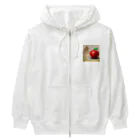 si-monの渇きを潤すリンゴ Heavyweight Zip Hoodie