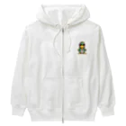 Vasetti_pressのパーカーを着たワニ Heavyweight Zip Hoodie