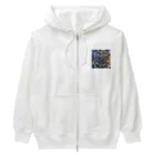 .Nineのステンドグレイ Heavyweight Zip Hoodie