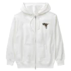 なぞんしょっぷのロボット恐竜 Heavyweight Zip Hoodie