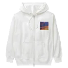 しし座の方角の秋の空 Heavyweight Zip Hoodie