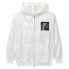 AnimArtのネコグッズ Heavyweight Zip Hoodie