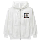 shinbu1216の拳で抵抗 Heavyweight Zip Hoodie