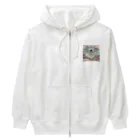 ketaketaのメルヘン怪物i【個性的】【カラフル】 Heavyweight Zip Hoodie