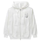 ひろちゃんの怒ってる猫 Heavyweight Zip Hoodie