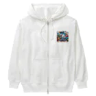 DJシャークのDJシャーク(PARY TIME) Heavyweight Zip Hoodie