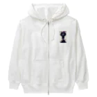 kotaの動物ショップの闇に落ちた美女 Heavyweight Zip Hoodie