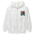 チャチャのドラゴン Heavyweight Zip Hoodie