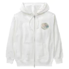 Hayate Kawakami オリジナルのメデューサの水彩画 Heavyweight Zip Hoodie