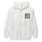 pinetreeの柴犬２ Heavyweight Zip Hoodie