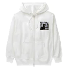 ナチュラルライフ　ゆうゆのミニチュアダックス・ディライト Heavyweight Zip Hoodie