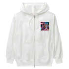 mimimiminononoの陽気なKOBUTAちゃん Heavyweight Zip Hoodie