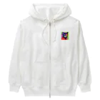 SuperTrioのCOLOR CAT Heavyweight Zip Hoodie