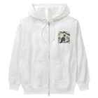 浮世絵デパートの浮世絵猫 Heavyweight Zip Hoodie