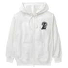 BaRiのインディアン×ボーダーコリー Heavyweight Zip Hoodie