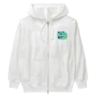 ひよこーさかなの海より深く反省ぱんだ Heavyweight Zip Hoodie