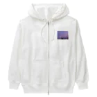 玉手箱の南国の冬空 Heavyweight Zip Hoodie