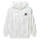 abrzziのさむらい犬 Heavyweight Zip Hoodie