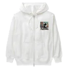 ブレイクスルーの自転車進入禁止 Heavyweight Zip Hoodie