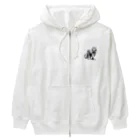 bui0000の幻獣　白虎 Heavyweight Zip Hoodie