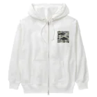 かずのこの魚グッズ Heavyweight Zip Hoodie