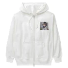 kozougamaの学校の中の少年 Heavyweight Zip Hoodie