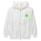 Masato.Satoの1番推し♡推し色緑 Heavyweight Zip Hoodie